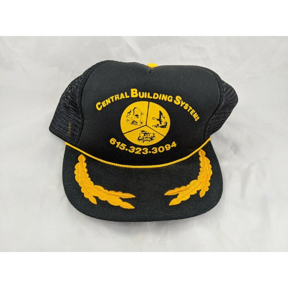 Central Building System Snapback Hat Mesh Foam San Sun‎